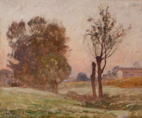 Paul SEBILLEAU (1847-1907)
La Brède, 1902
Huile sur toile si...