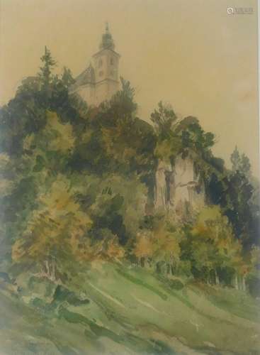 Fritz WUCHERER (1873 - 1948). St. Pankraz bei Reichenhall.