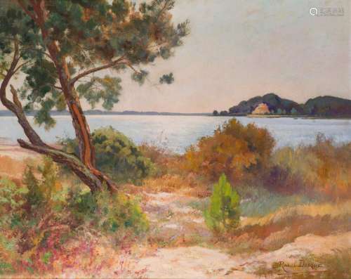 Raoul DOSQUE (1860-1937)
L'étang de Lacanau
Huile sur to...