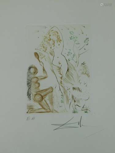 SALVADOR DALI (1904 - 1989). Le Decameron