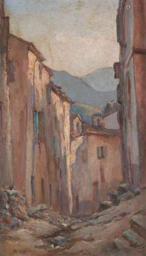 Marius GUEIT (1877-1956)
Village dans les Pyrénées
Huile sur...