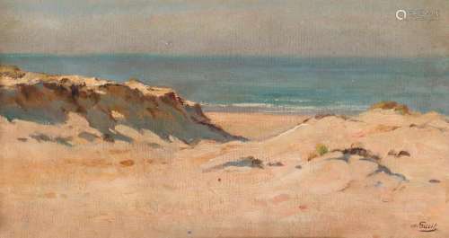 Marius GUEIT (1877-1956)
Dunes et océan
Huile sur carton sig...