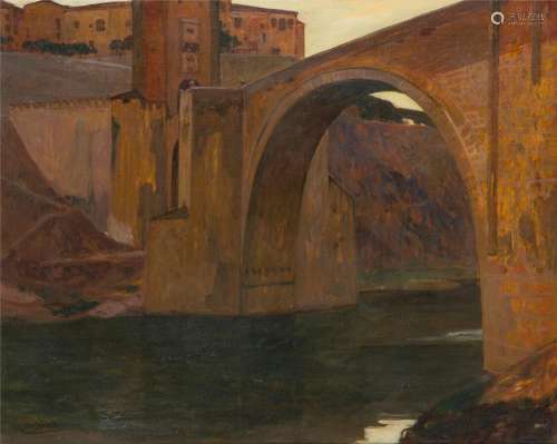 Jean-Gabriel DOMERGUE (1889-1962)
Le pont d'Alcantara à ...