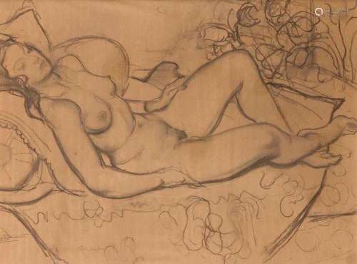 Pierre-Albert BEGAUD (1901-1956)
Repos du modèle
Dessin au f...