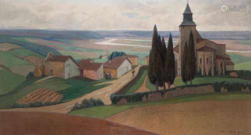 Jean RIGAUD (1912-1999)
Paysage du Béarn, 1938
Huile sur toi...