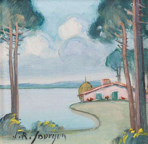 Jean-Roger SOURGEN (1883-1978)
L'étang blanc
Huile sur p...