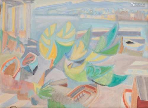 André LHOTE (1885-1962)
Petit port de La Madrague, baie des ...