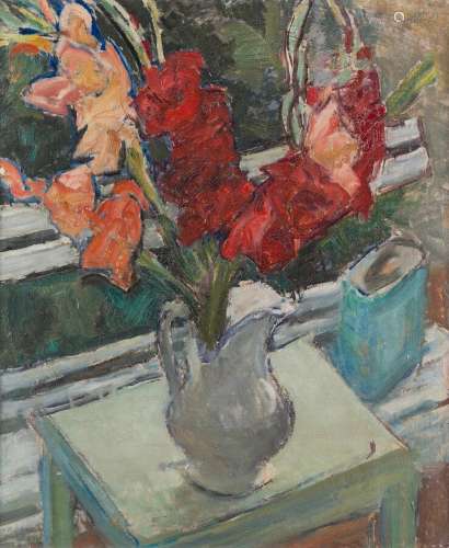 Roger MATHIAS (1884-1971)
Bouquet de fleurs
Huile sur papier...