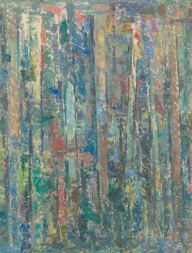 Roger MATHIAS (1884-1971)
Les pins verts, 1964
Huile sur car...