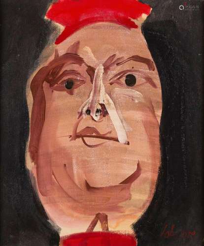 Serge LABEGORRE (Né en 1932)
Portrait d'un juge
Huile su...