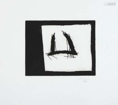 Motherwell, Robert - Abstrakter Expressionismus - Black open...