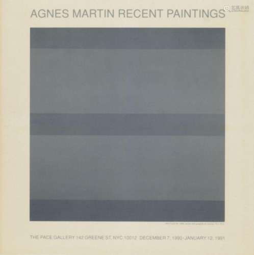 Martin, Agnes - Amerikanische Moderne - Minimalismus - o.T. ...