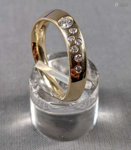 Ring. Gelbgold 585.