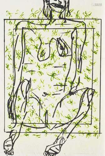 Baselitz, Georg - - 4 Farbradierungen in: "1001 Nacht. ...