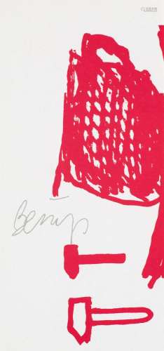 Beuys, Joseph - Fluxus - 10 Serigraphien und 1 s/w Photograp...