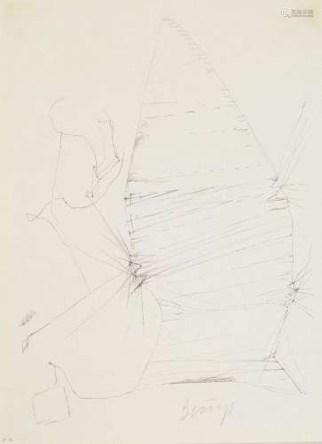 Beuys, Joseph - Fluxus - o.T. (Aus: Zeichnungen zu Leonardo ...
