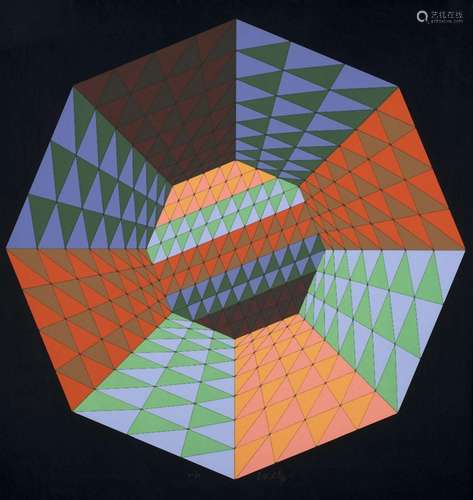 Vasarely, Victor - Geometrische Abstraktion - Op Art - Heise...