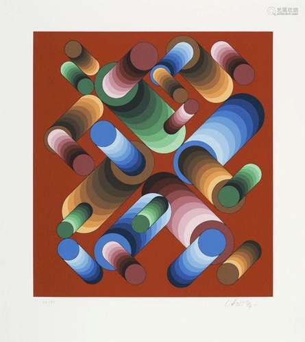 Vasarely, Victor - Geometrische Abstraktion - Op Art - Oslop...