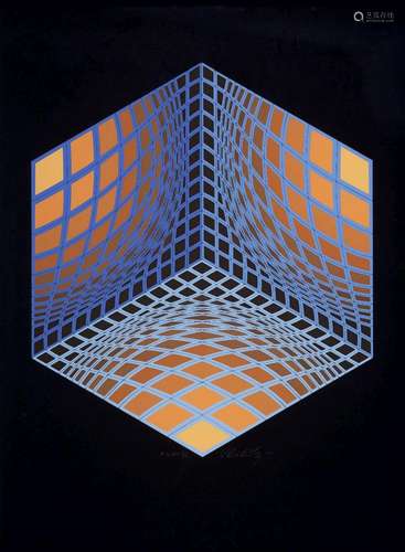 Vasarely, Victor - Geometrische Abstraktion - Op Art - Parme...