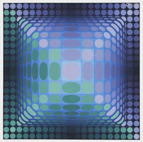 Vasarely, Victor - Geometrische Abstraktion - Op Art - Suska...