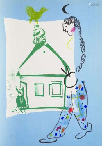 Chagall, Marc - - 29 Lithographien, inkl. 6 Umschlägen in: C...