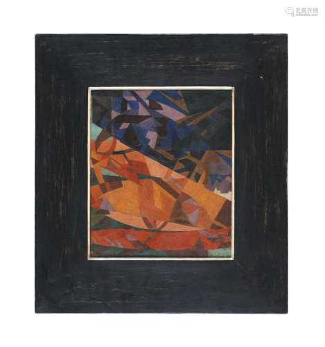 Melzer, Moriz - Expressionismus - Komposition 1. 1919/1920. ...