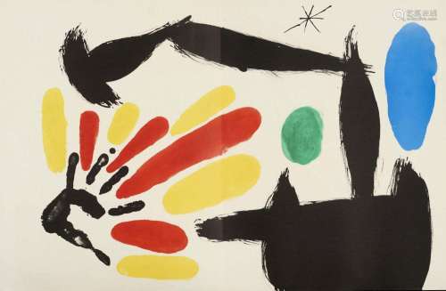 Miró, Joan - - Les essències de la terra per Miró. 1968. Mit...