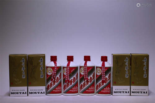1993-1996年产飞天牌铁盖贵州茅台酒（43度、38度）