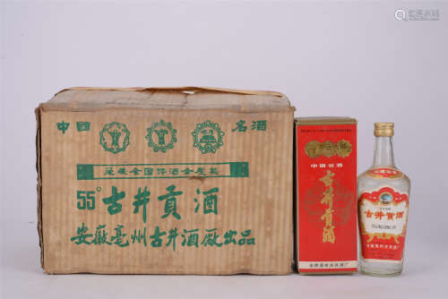 1991年产古井贡酒（中国名酒）