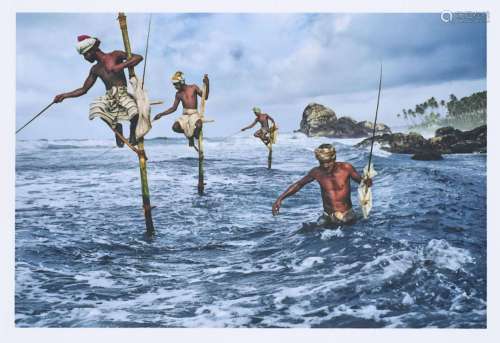 McCurry, Steve - - Fisherman. Welligama. South Coast, Sri La...