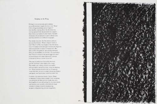 Newman, Barnett - Abstrakter Expressionismus - o.T. 1967. Li...