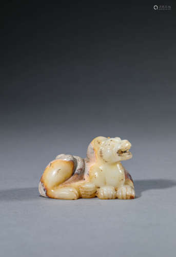 Jade auspicious  beast Paperweight