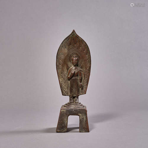 A Chinese Bronze Guan Yin Statue