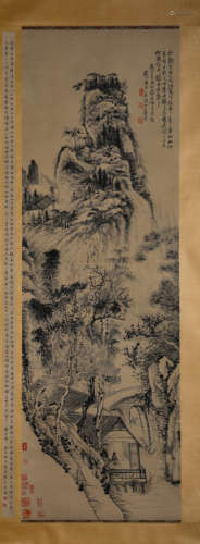 A Chinese Scroll Painting by Shi Tao