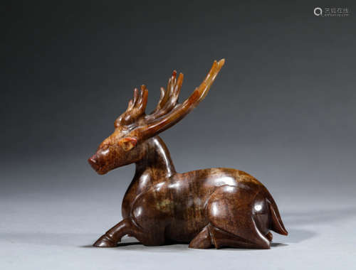 A Chinese Jade Deer