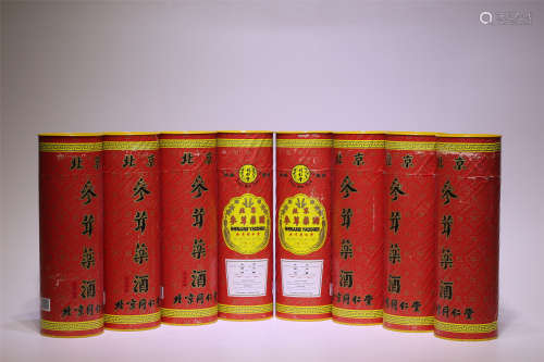 约2000年产北京同仁堂参茸药酒(宫廷秘方)
