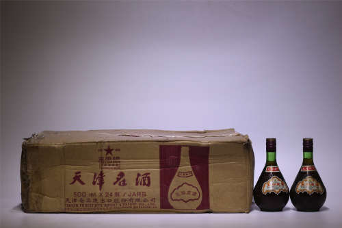 90年代产金星牌五加皮酒 天津名酒（马来西亚回流）