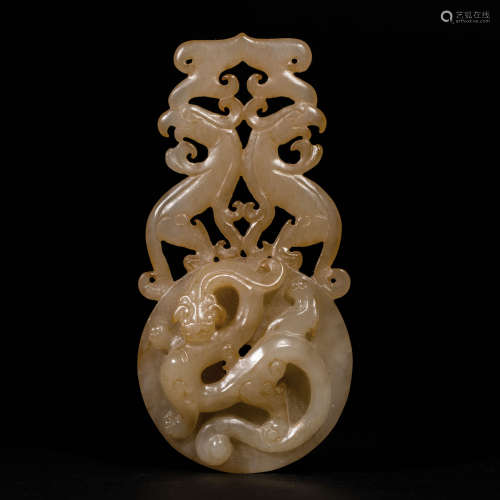 China Han Dynasty
Hetian jade ornament