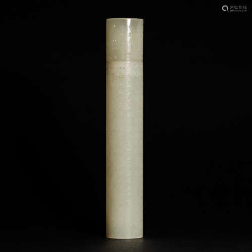 China Qing Dynasty
Hetian jade incense barrel