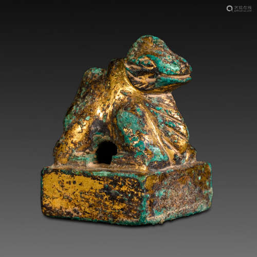 China Han Dynasty
Gilt Bronze Seal