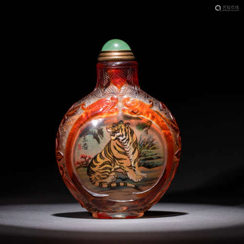 China Qing Dynasty
Glass snuff bottle