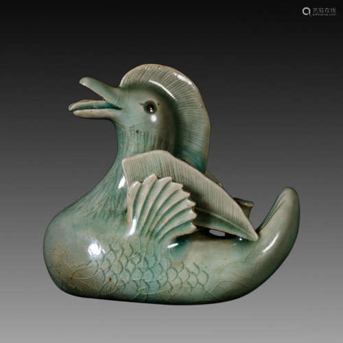 China Song Dynasty
Bright porcelain duck-shaped pot