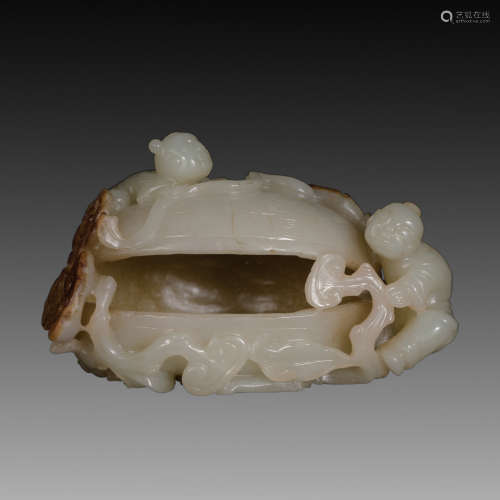 China Qing Dynasty
hetian jade ornament