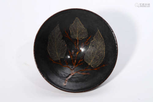 Jizhou Kiln Leaf Tea Cup