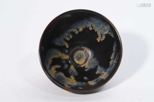 Jizhou Black Glaze Tea Cup