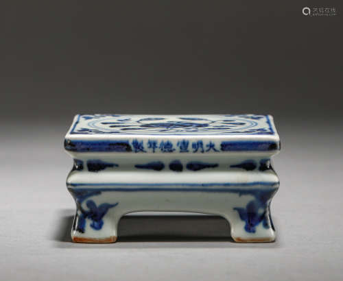 Blue and white ornaments of Ming Dynasty