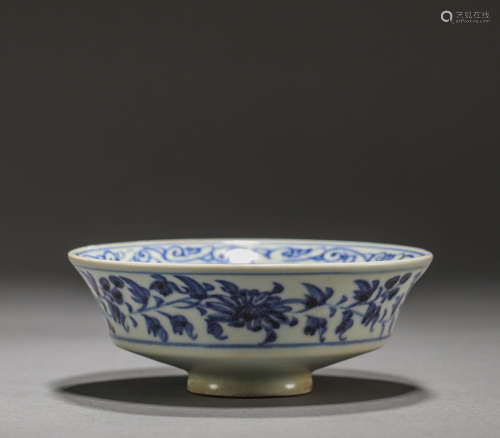 Yuan Dynasty blue and white bowl