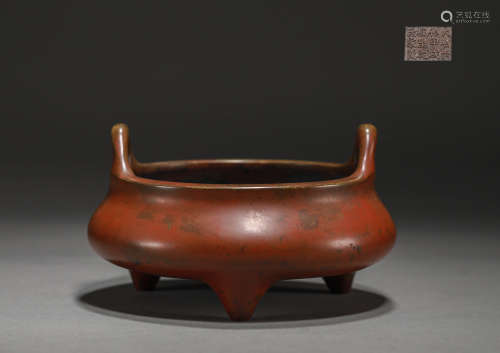 Cinnabar copper furnace in Ming Dynasty