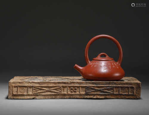 Chen Mansheng's purple clay pot in Qing Dynasty