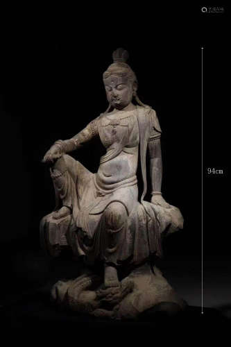 Nanmu Guanyin statue in Ming Dynasty
